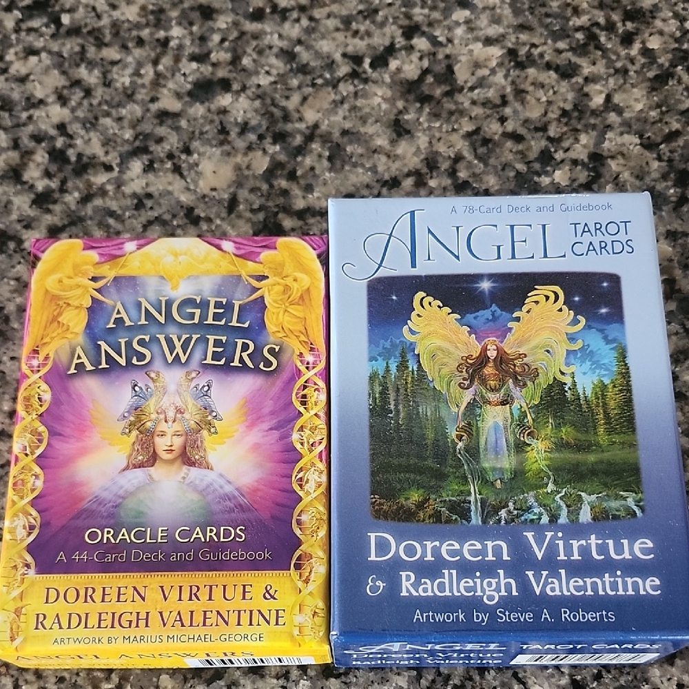 Angel Answers and Angel Tarot Cards Set